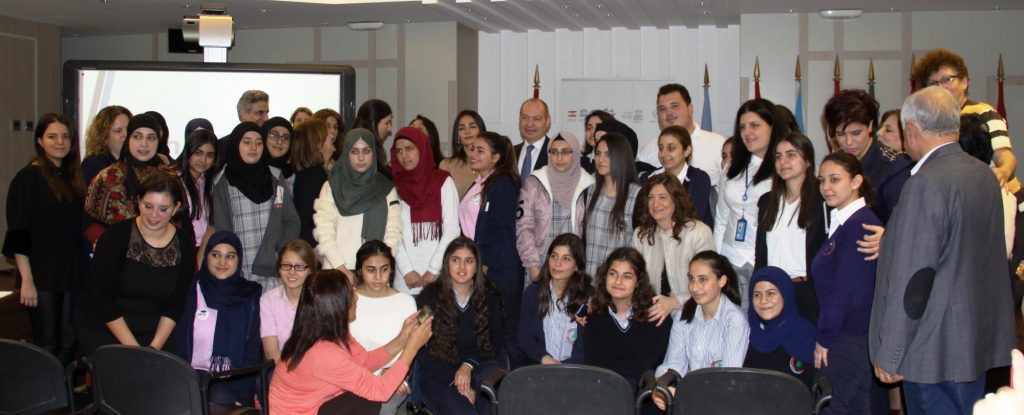 Lebanese students receive “UN Aware – Phase II Certificates” (19/11/2018)