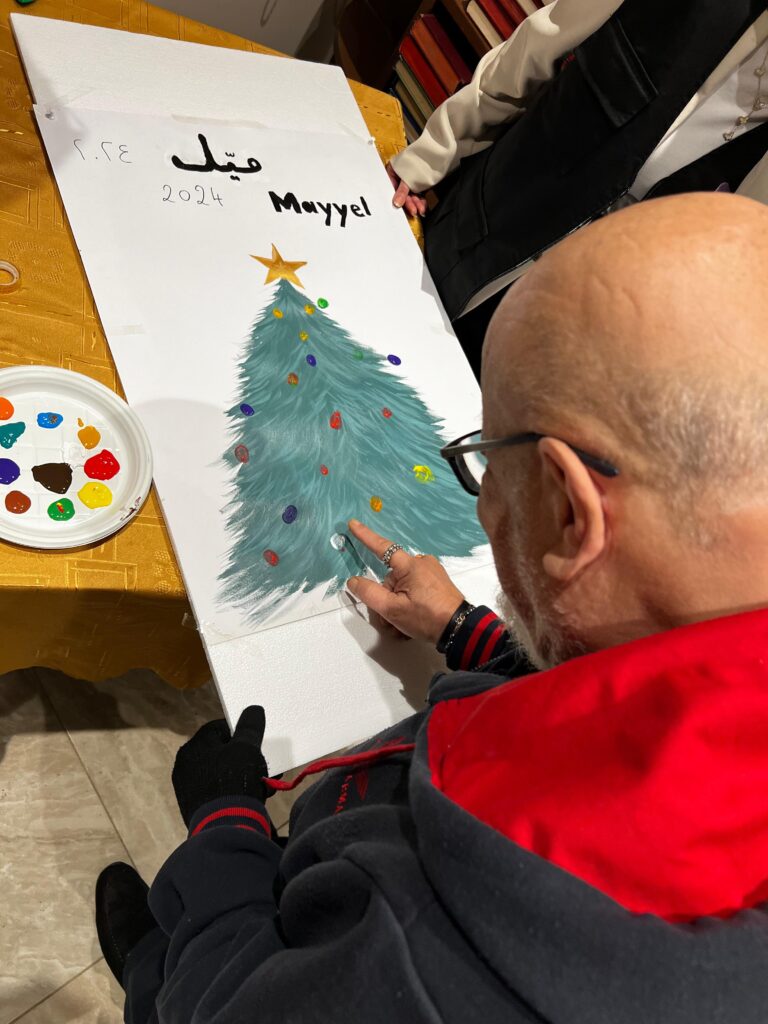 Lebanese Spotlight Spreads Christmas Cheer to Mayyel Community Elderlies